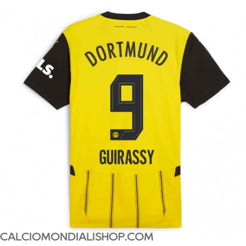 Maglie da calcio Borussia Dortmund Serhou Guirassy #9 Prima Maglia 2024-25 Manica Corta